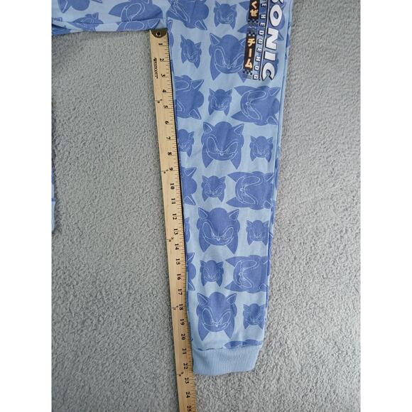 Sonic the Hedgehog Sweat Pants Boys Medium (8-10) Jogger Pattern NWT - Picture 6 of 9